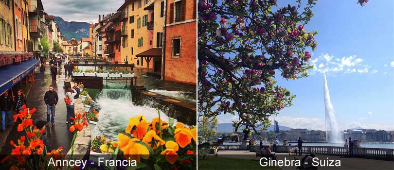 roadtrip de Anncey a Ginebra